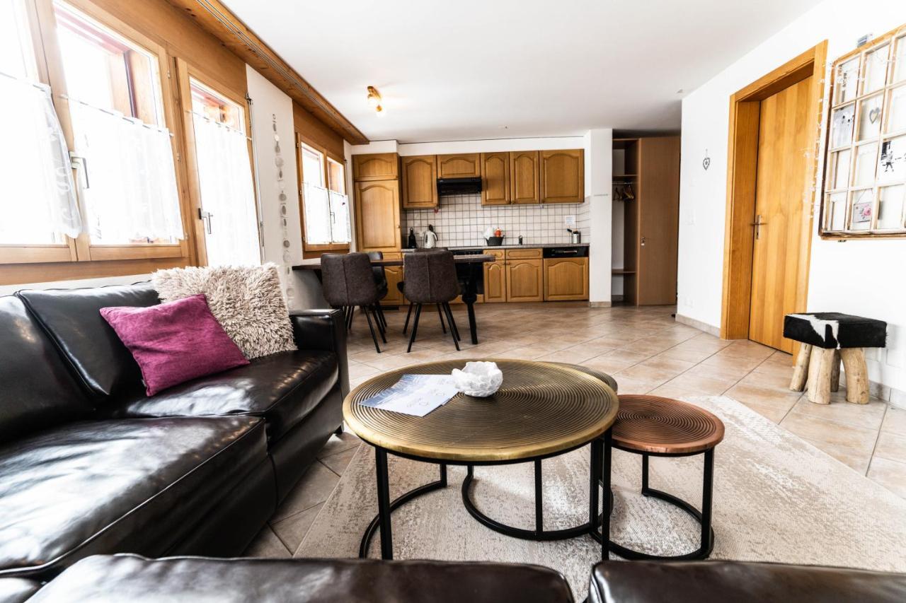 Apartmán Haus Lotus, Riederalp Moosfluhbahn Exteriér fotografie