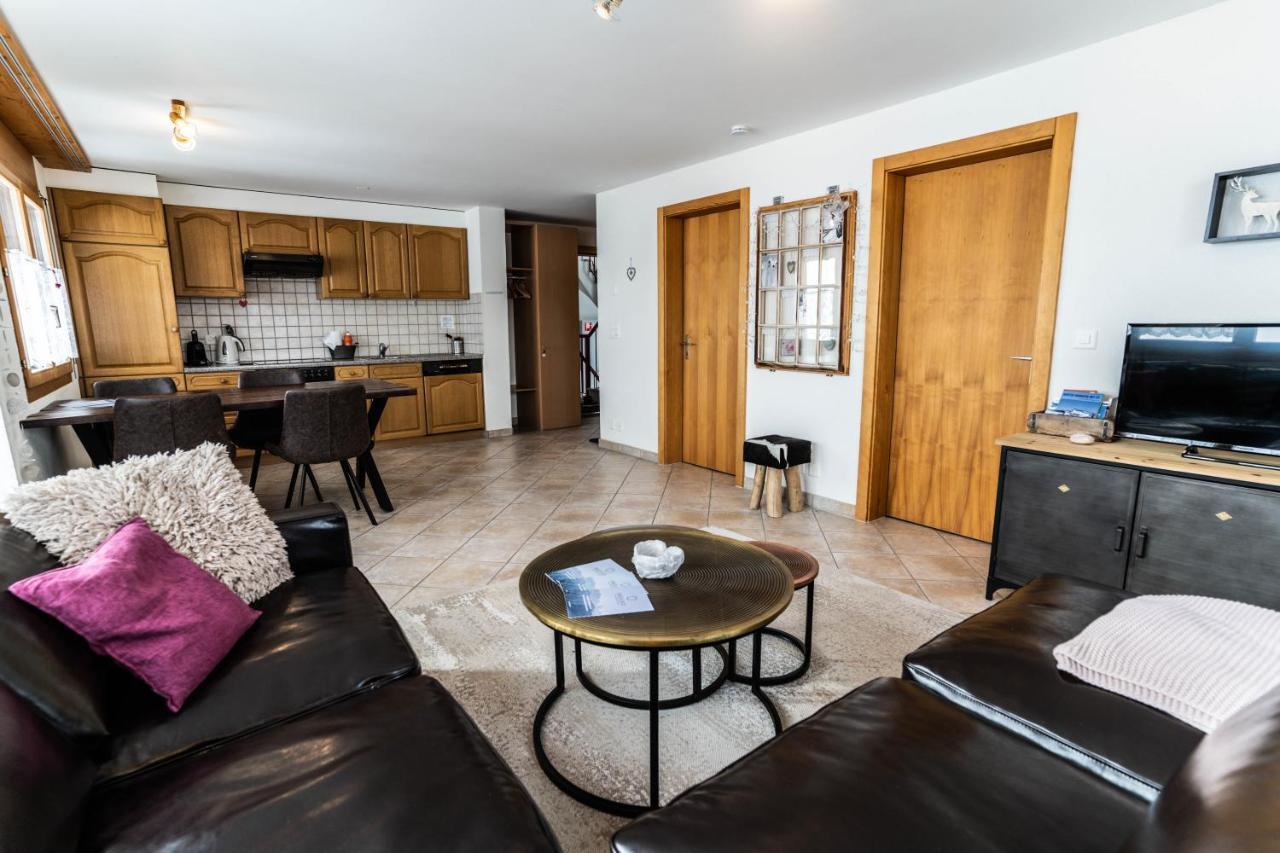Apartmán Haus Lotus, Riederalp Moosfluhbahn Exteriér fotografie