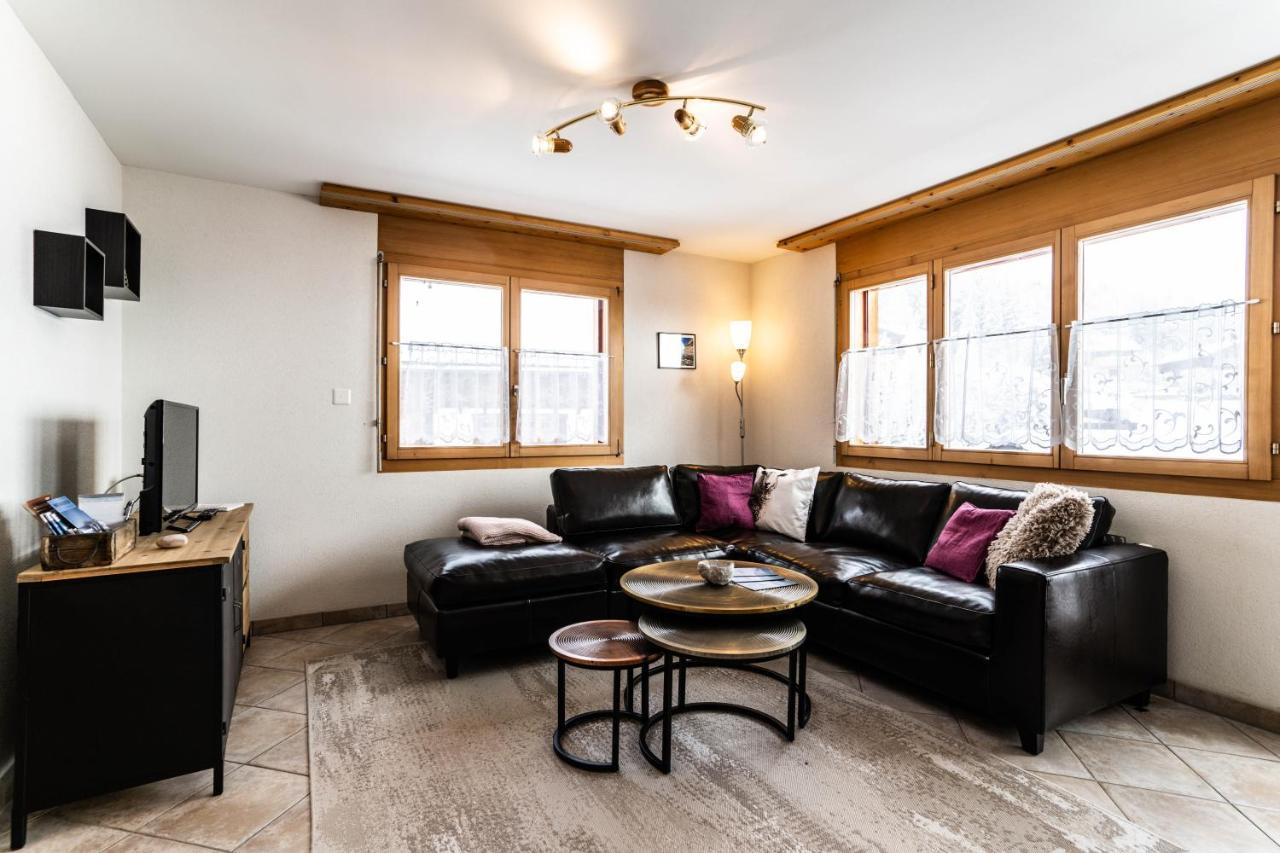 Apartmán Haus Lotus, Riederalp Moosfluhbahn Exteriér fotografie