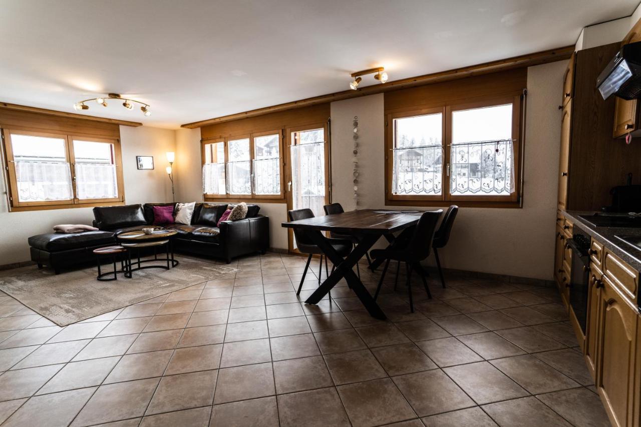 Apartmán Haus Lotus, Riederalp Moosfluhbahn Exteriér fotografie