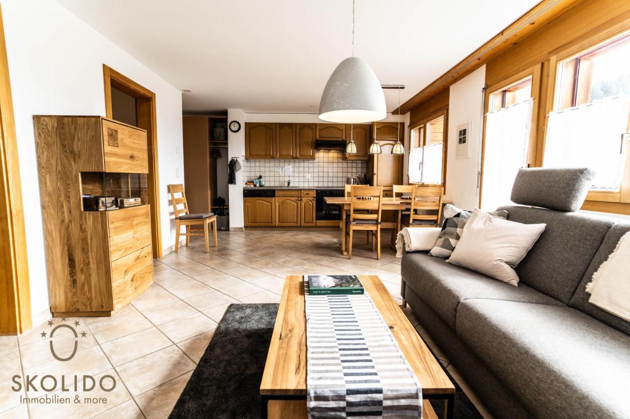 Apartmán Haus Lotus, Riederalp Moosfluhbahn Exteriér fotografie