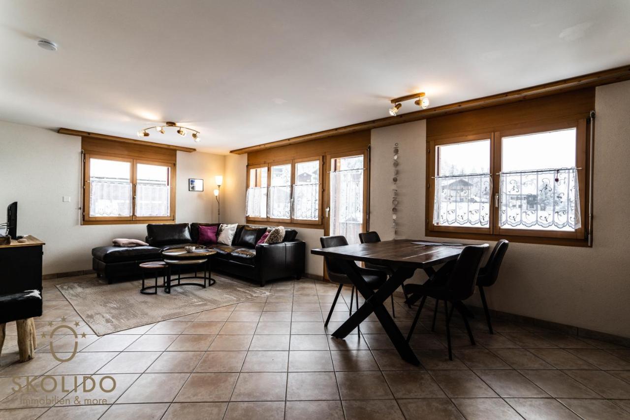 Apartmán Haus Lotus, Riederalp Moosfluhbahn Exteriér fotografie