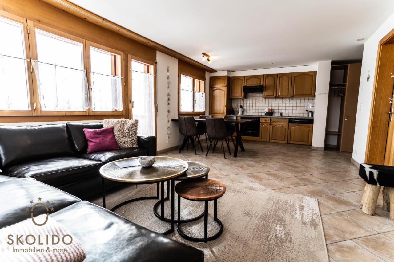 Apartmán Haus Lotus, Riederalp Moosfluhbahn Exteriér fotografie