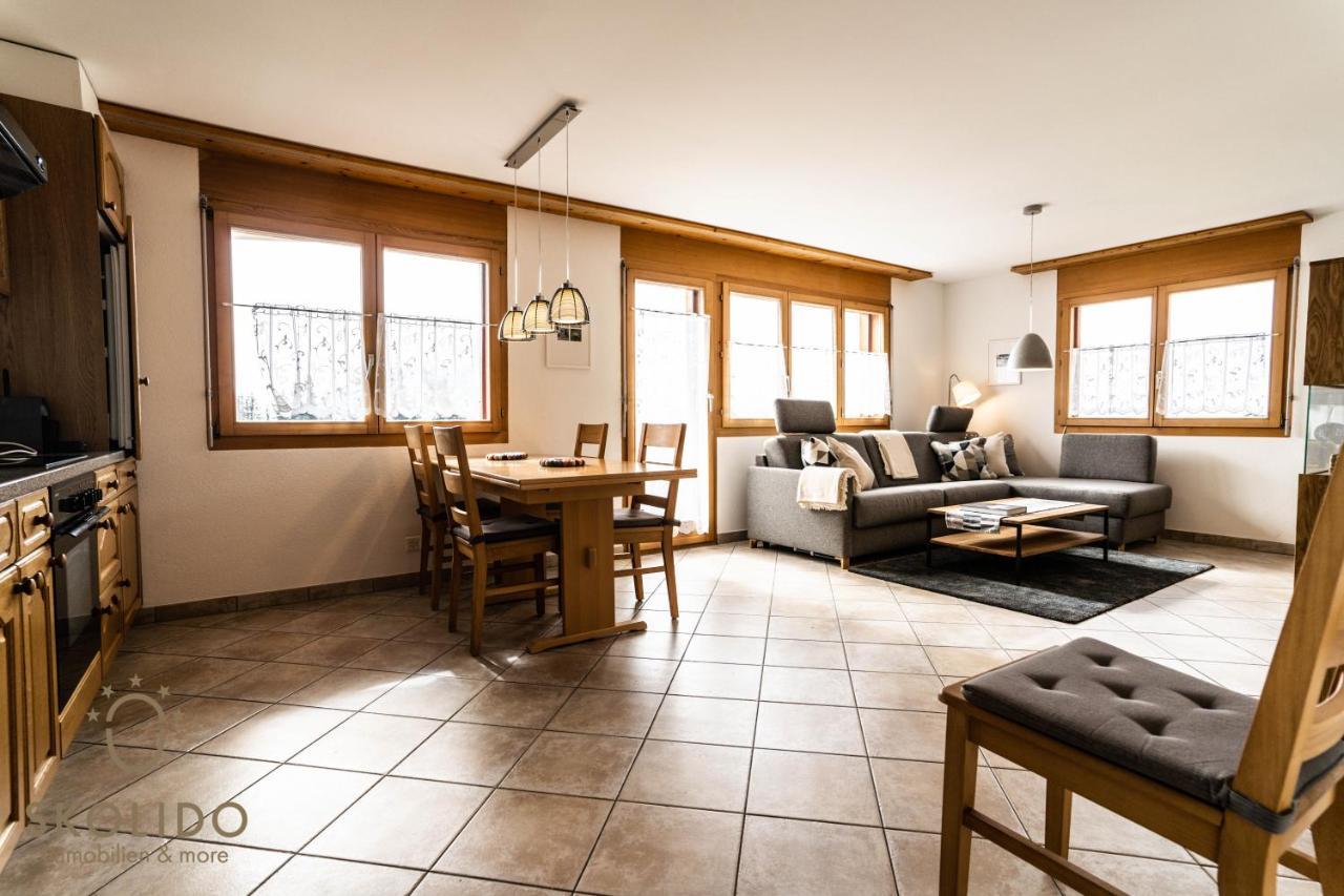 Apartmán Haus Lotus, Riederalp Moosfluhbahn Exteriér fotografie