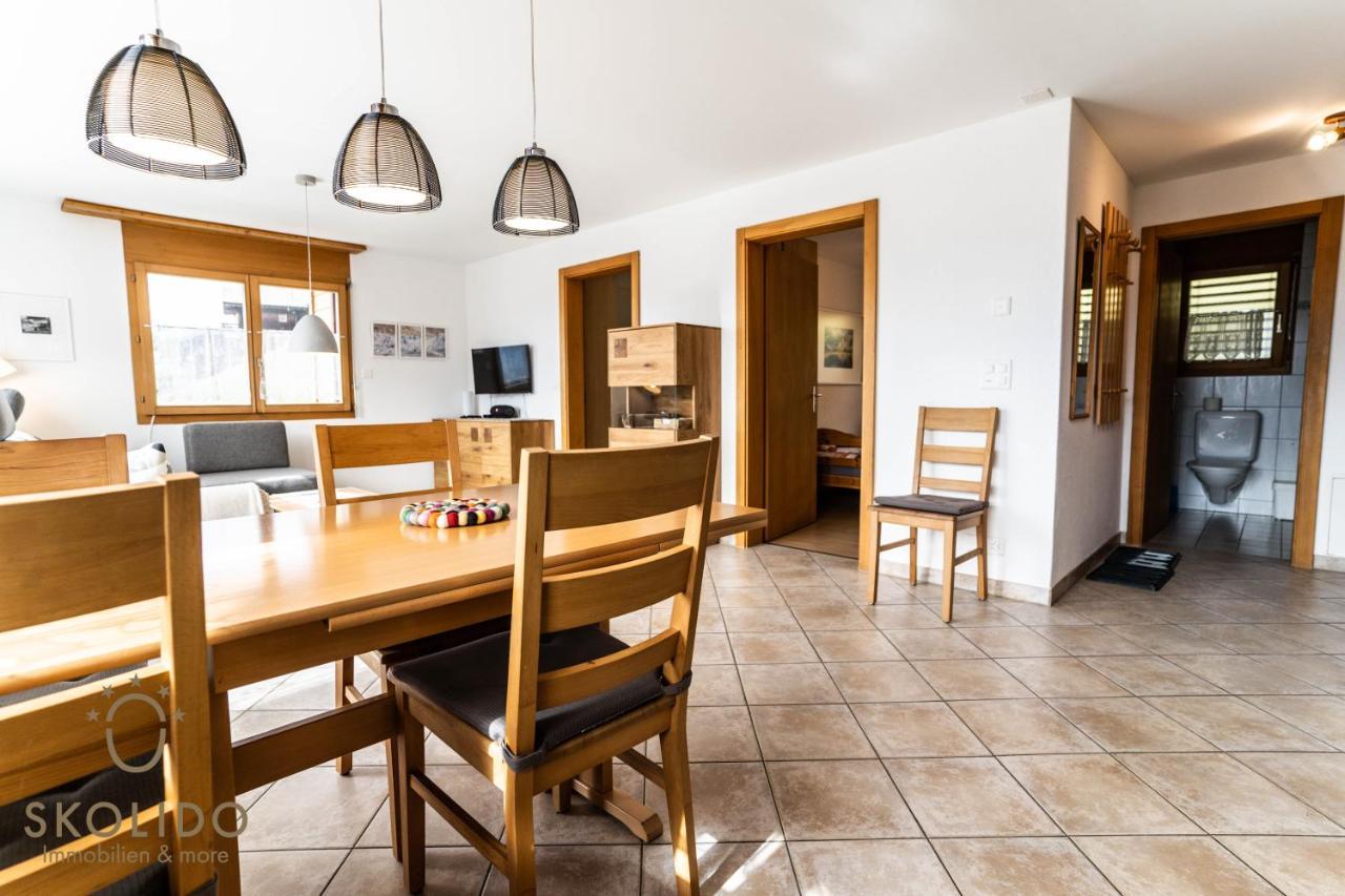 Apartmán Haus Lotus, Riederalp Moosfluhbahn Exteriér fotografie
