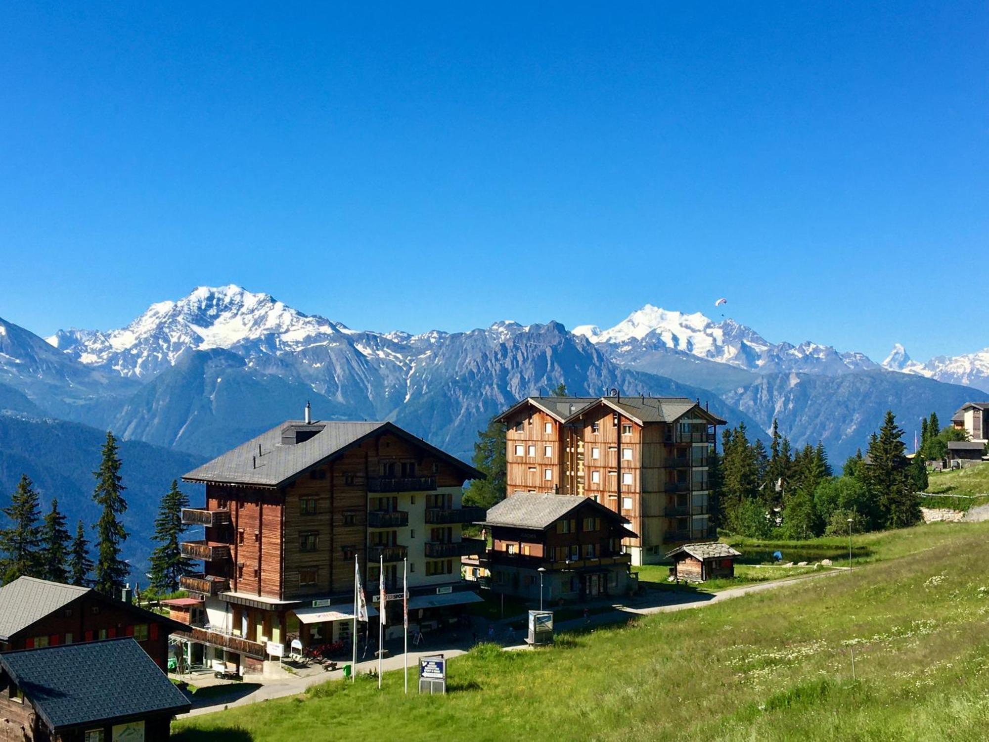 Apartmán Haus Lotus, Riederalp Moosfluhbahn Exteriér fotografie